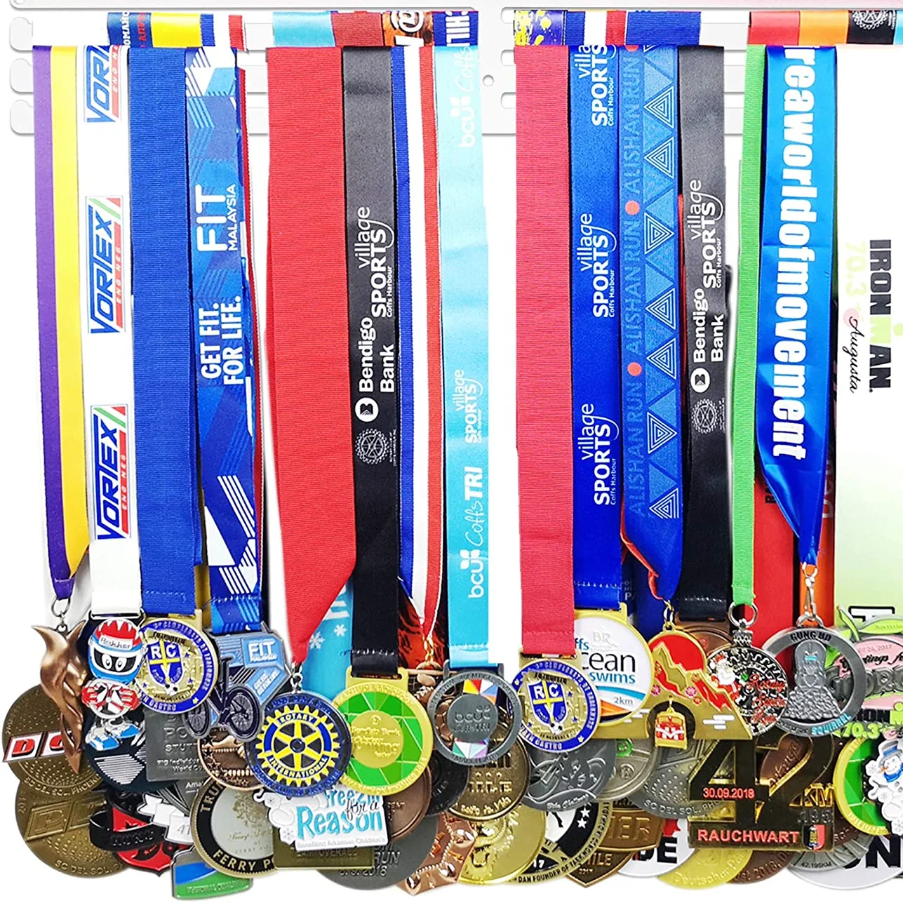 Strength Manufacturers Cheap Metal Medal 2d 3d Gold Plated Medal With Custom Ribbon