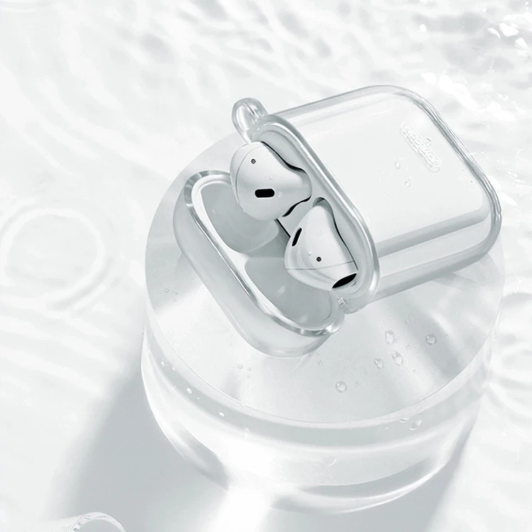  Прямая поставка прозрачные чехлы для Airpods pro 1 2 противоударный чехол наушников прозрачный из ТПУ с