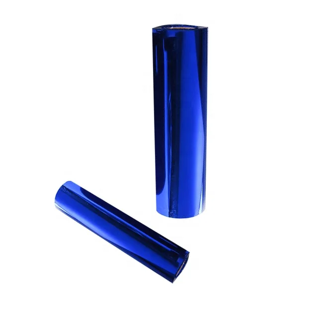 
Factory direct supply Bright blue metallized film for Gift Box Packaging 
