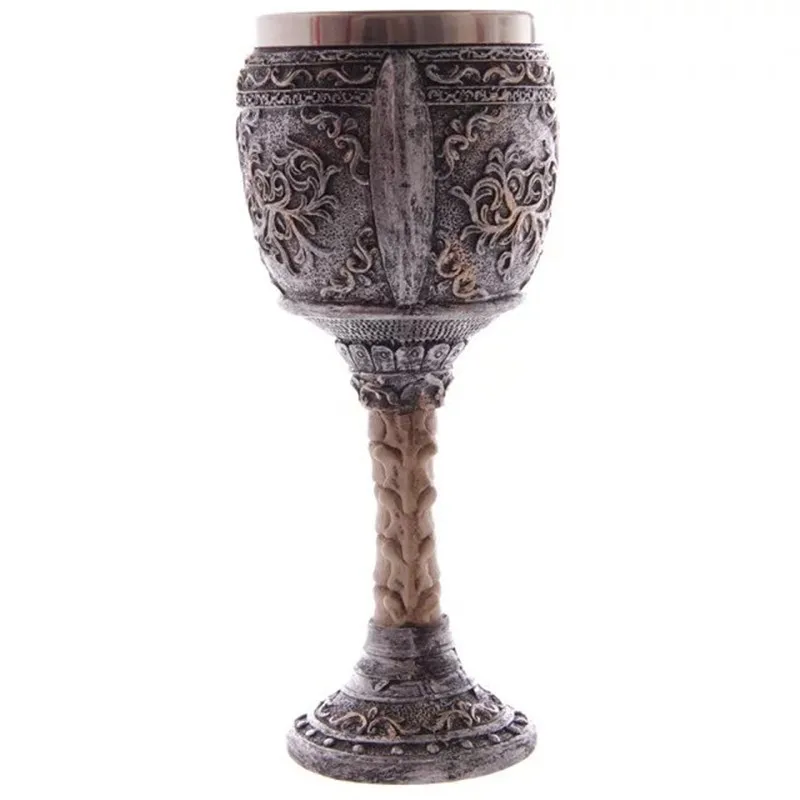 200Ml Dragon Claw Skeleton Water Cups Stainless Steel Mugs Halloween Gifts Gothic Goblet Wine Glass