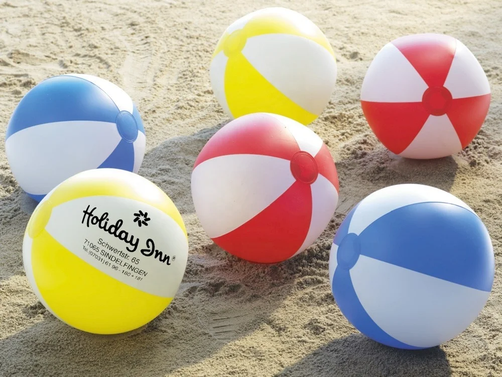 12 inch rainbow beach ball inflatable wasserball phthalate free EN71