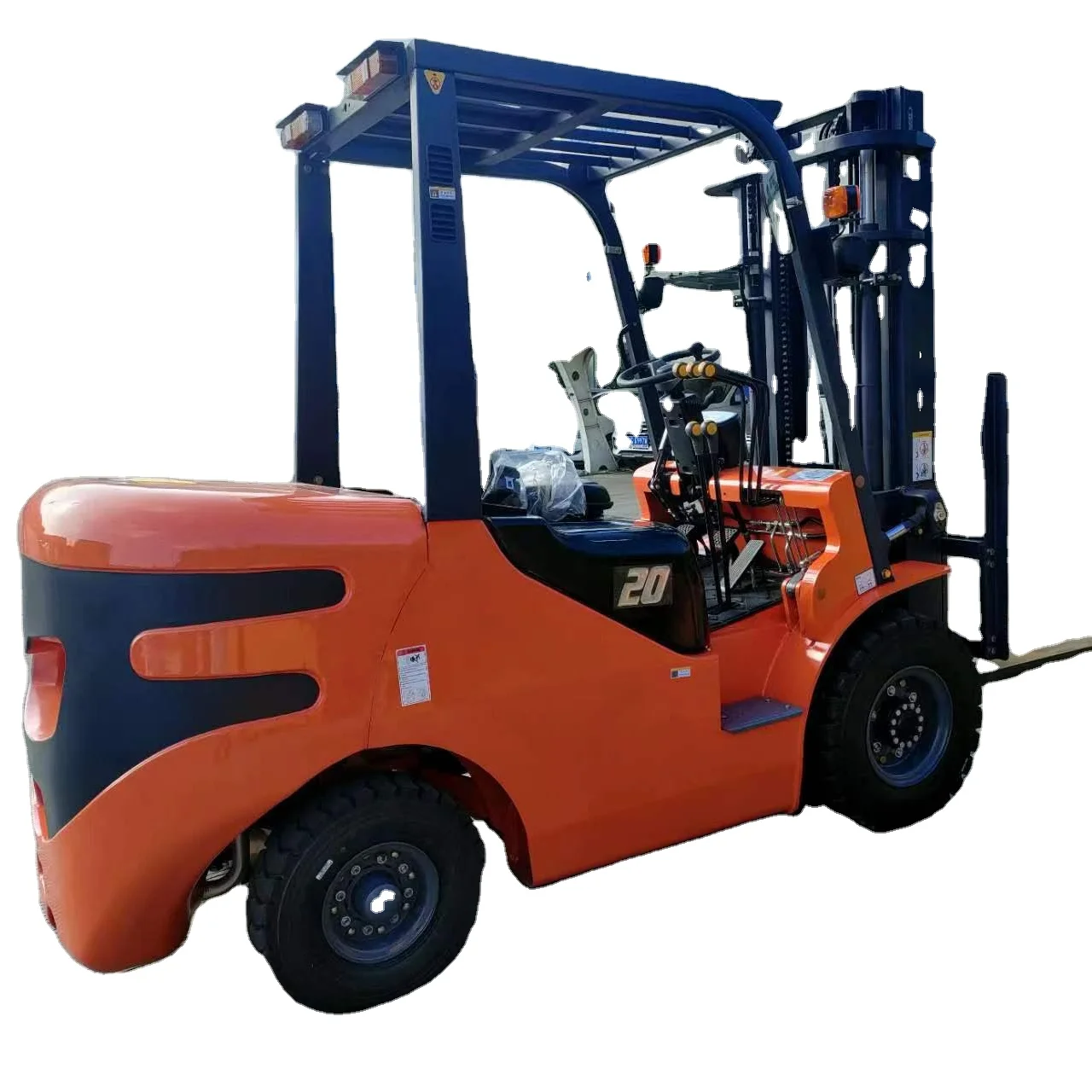 factory Forklift 3 Ton Gasoline Gas Forklift Propane Forklift With Electric for sale