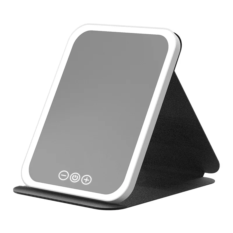 Hot Sale Makeup mirror Private Label Cosmetic Tools LED folding Makeup Mirror