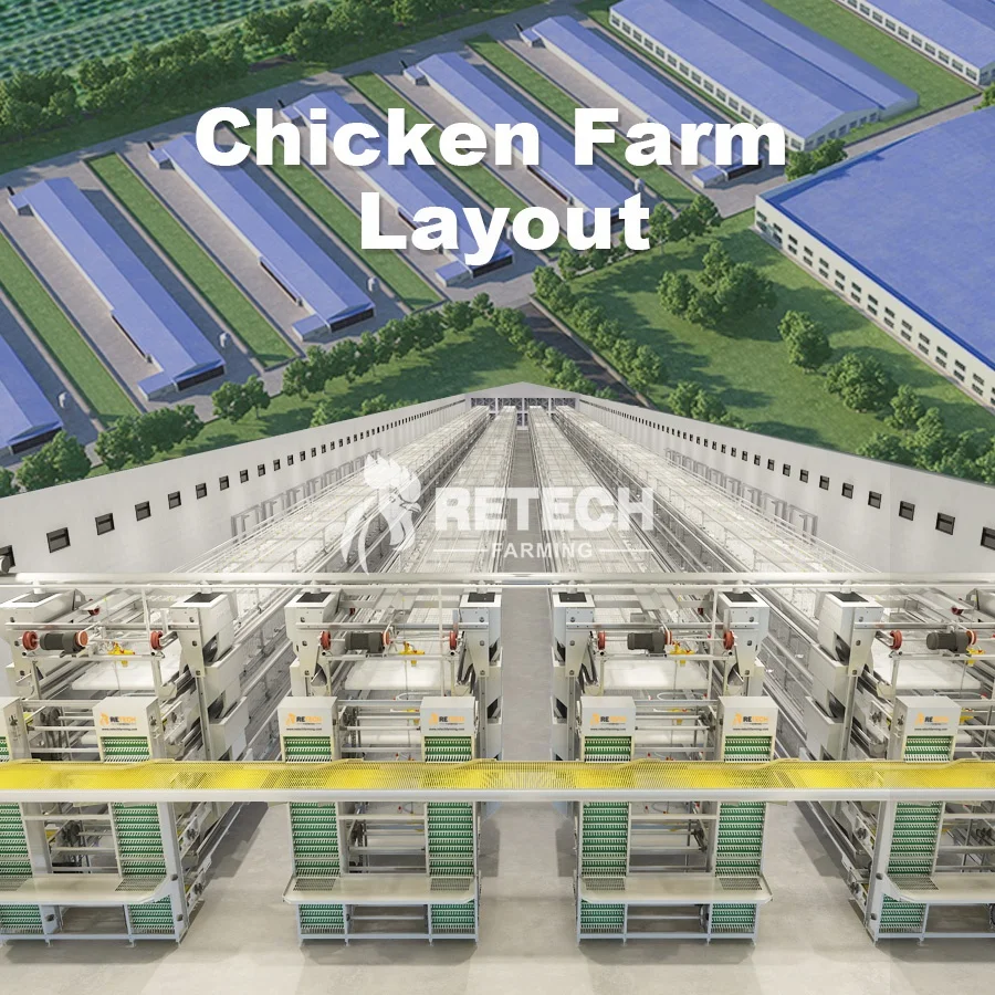 Poultry Farming Equipment 4 Tier A Type Fully Automatic Battery Layer Chicken Cage for Egg Hens