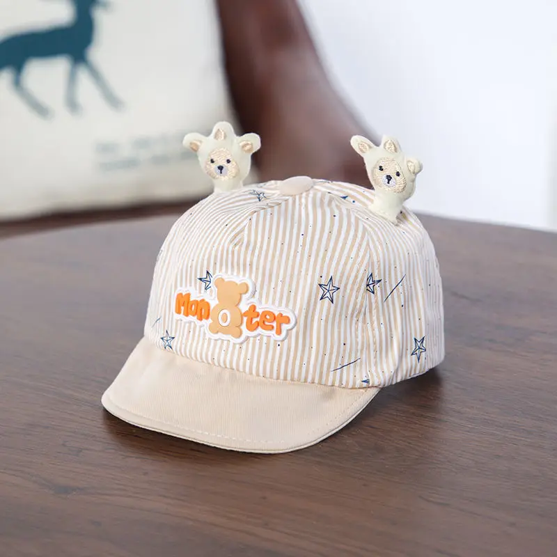 Popular new cute design peaked cap causal outside baseball hat cap baby hats & caps