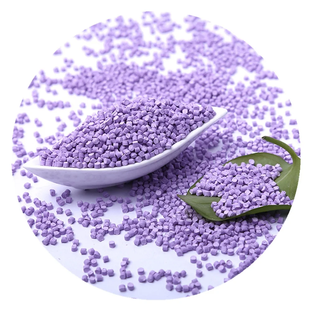 Red pink purple green white multi color PETG PLA plastic color masterbatch for 3d filament