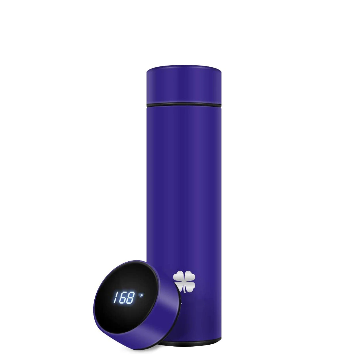 Temperature Led Display Double Wall Intelligent 17oz Touch Screen Bottle Smart Vacuum Flask Stainless Steel Tea Infuser Bottle