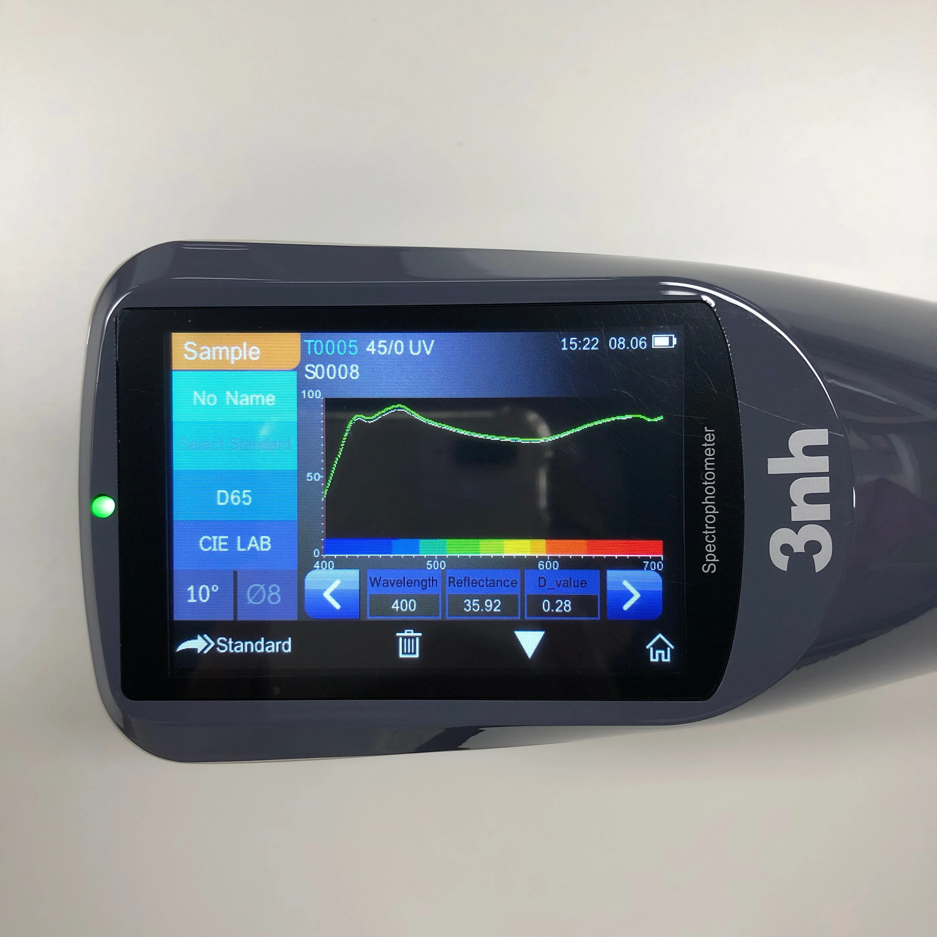 3nh 45/0 YS4560 Precision Spectrophotometer replace BYK Gardner Spectro-Guide 45/0 gloss 6801 Color Spectrophotometer