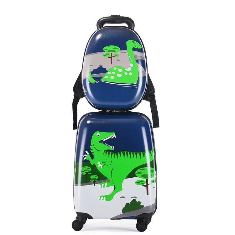 kids travel trolley bags ABS  rolling luggage suitcase set for girls suitcases mochila escolar infantil com rodinhasb 3d