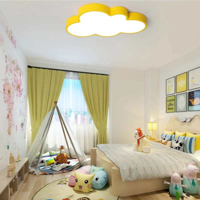 Modern family bedroom lighting pop-up ceiling embedded ultra-thin led ceiling lamp