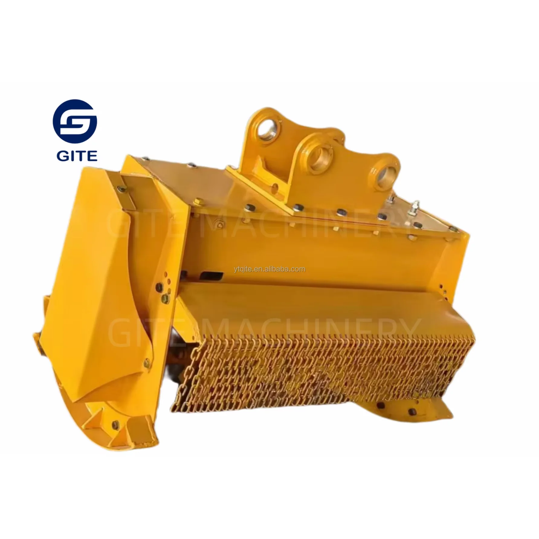 Mini Excavator Flail Mower Farm Machines Mulcher With Gearbox for 1-30 Ton