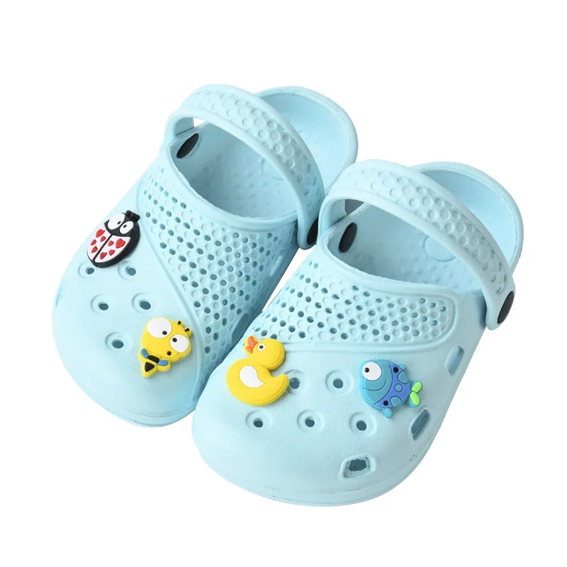 Прямая продажа с фабрики, летняя любимая мультяшная История игрушек, пещера, обувь, медведь, детские сандалии на плоской подошве, тапочки для малышей