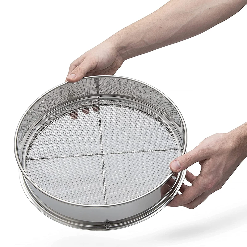 3 в одном, сетчатый размер, садовое металлическое сито, 3 шт., Сменное садовое Сетчатое сито из нержавеющей стали, наборы для рынка США