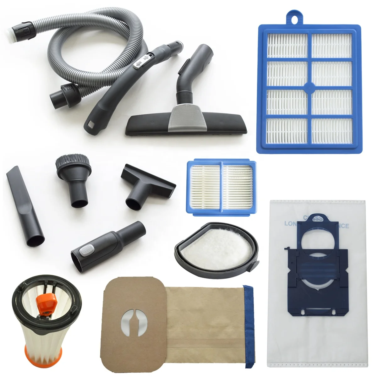 New Plastic Card Vacuum Dust Bag for Electrolux Philipss FC9180 FC8720 Vacuum Cleaner Micro Filter Fabric Dust Bags Spare Parts
