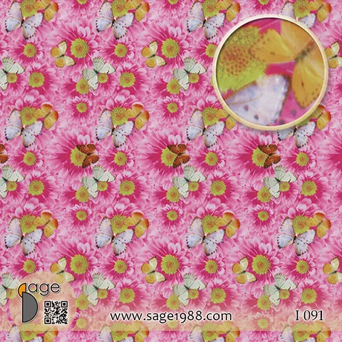 CHENG FENG-CHIH Хуэй I110 цветочными узорами PVA вода трансферная печать пленки гидрографика толщина 30um/40um