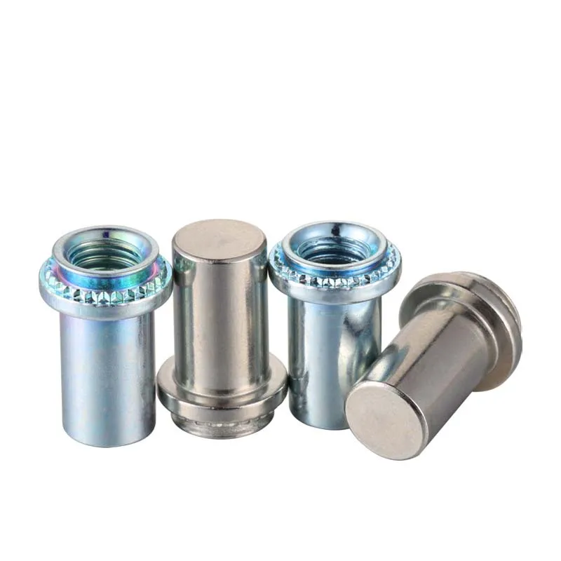 M3 M4 M5 M6 Half All Threaded Carbon Stainless Steel Aluminum Round Hex Flat Head Clinching Standoffs Waterproof Spacer Nut