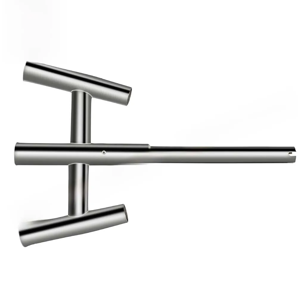 Aluminum Alloy Fishing Rod Bracket Three Tube Socket with Three Rows of Seats Essential Marine Hardware Parts & Accessories