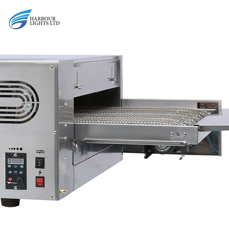 32 Inch Gas Hot Air Convection Conveyor OEM Portable Pizza Oven Bakery Machine High Productivity Equipment Customized For Hotel