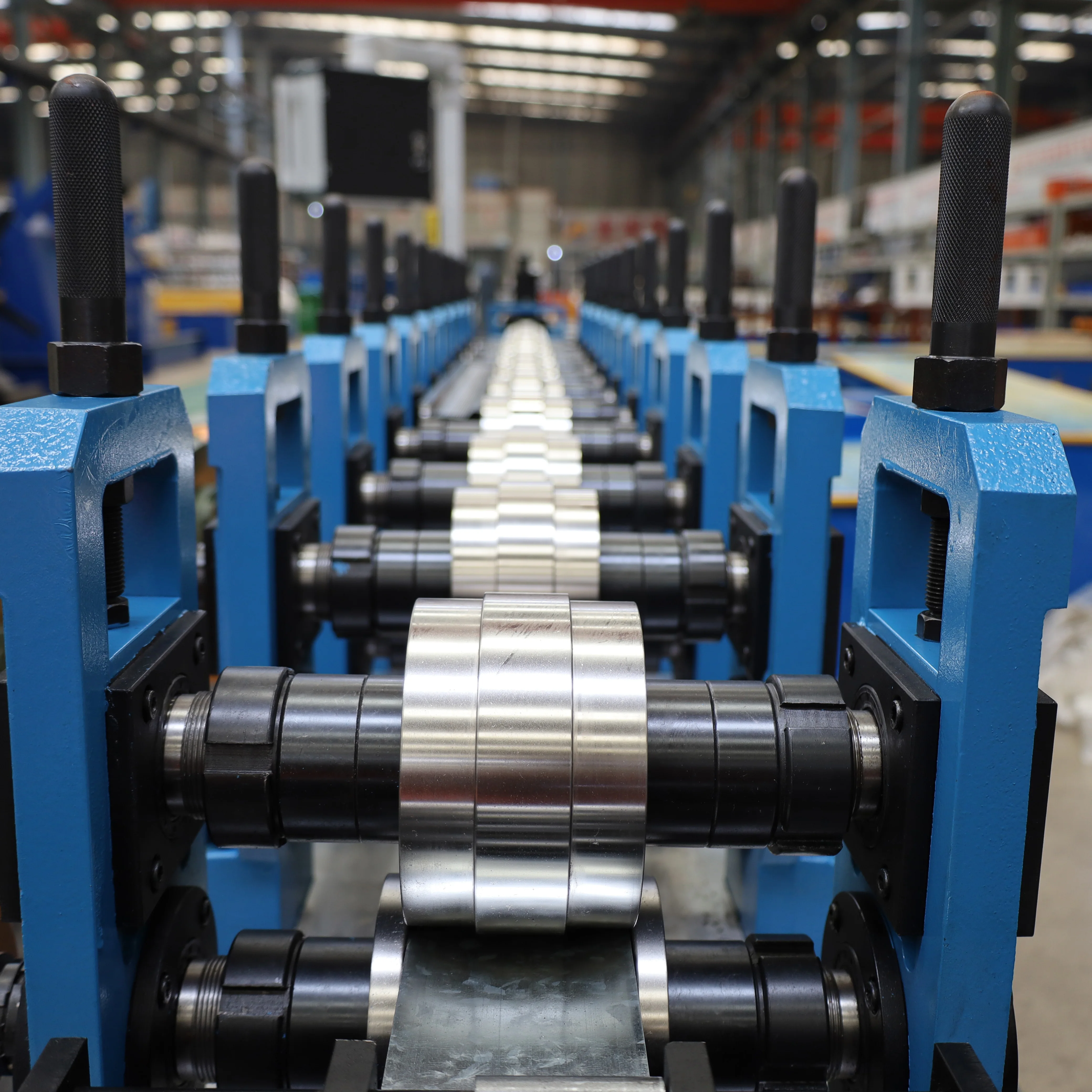 Customized Galvanized Steel Omega Channel Roll Forming Machine Suspended Ceiling Light C Stud Truss U Tile Making Machinery