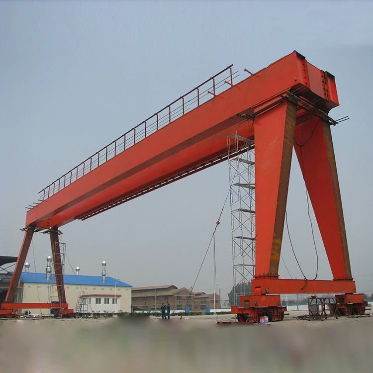 Cabin control Heavy duty electric double girder a type gantry crane