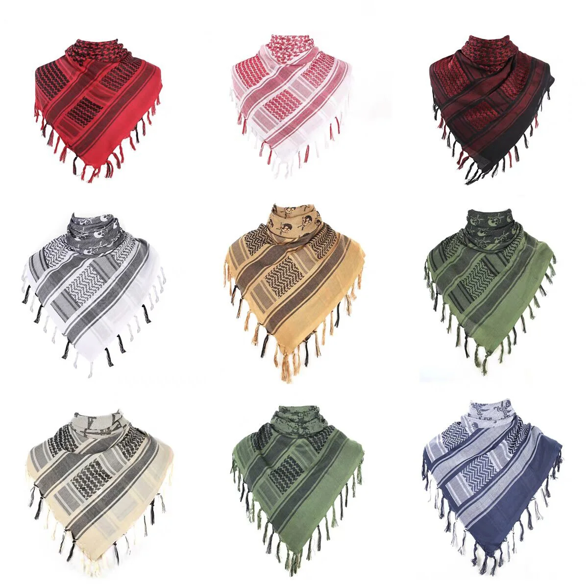 silk scarf cotton scarf for women white polyester embroidered men head arab arabic scarf for men
