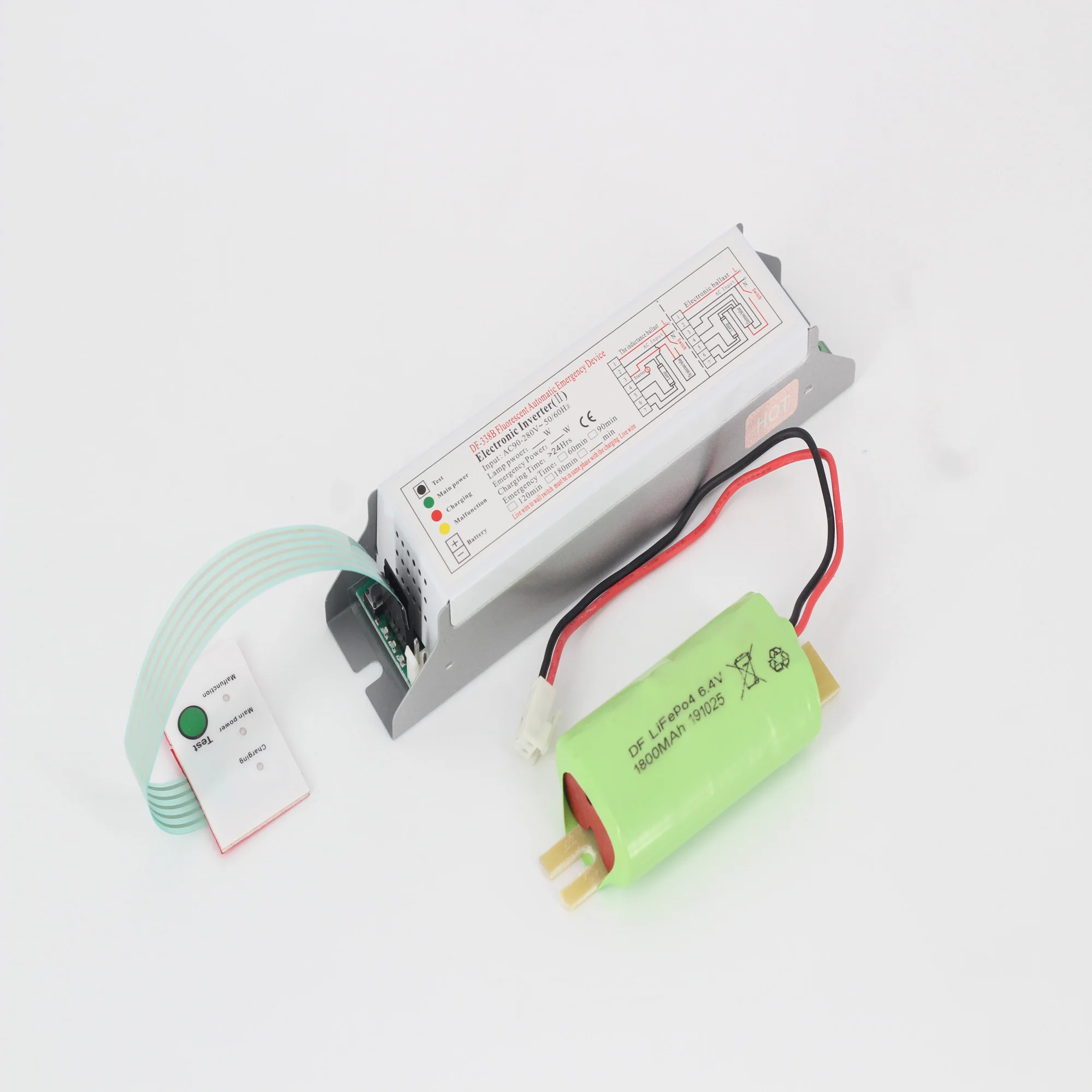 Модуль Аварийного преобразования для флуоресцентной лампы T8 на 36 Вт с электронным балластом