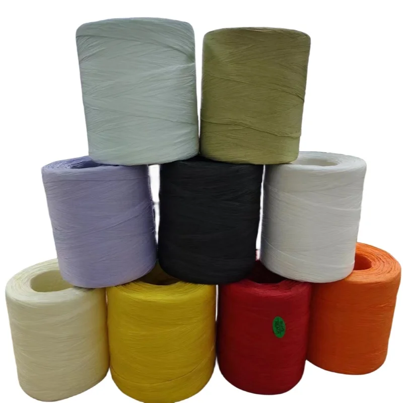 FSC Paper Twine Paper Craft Ribbon Raffia Paper Twine String Yarn For Braiding
