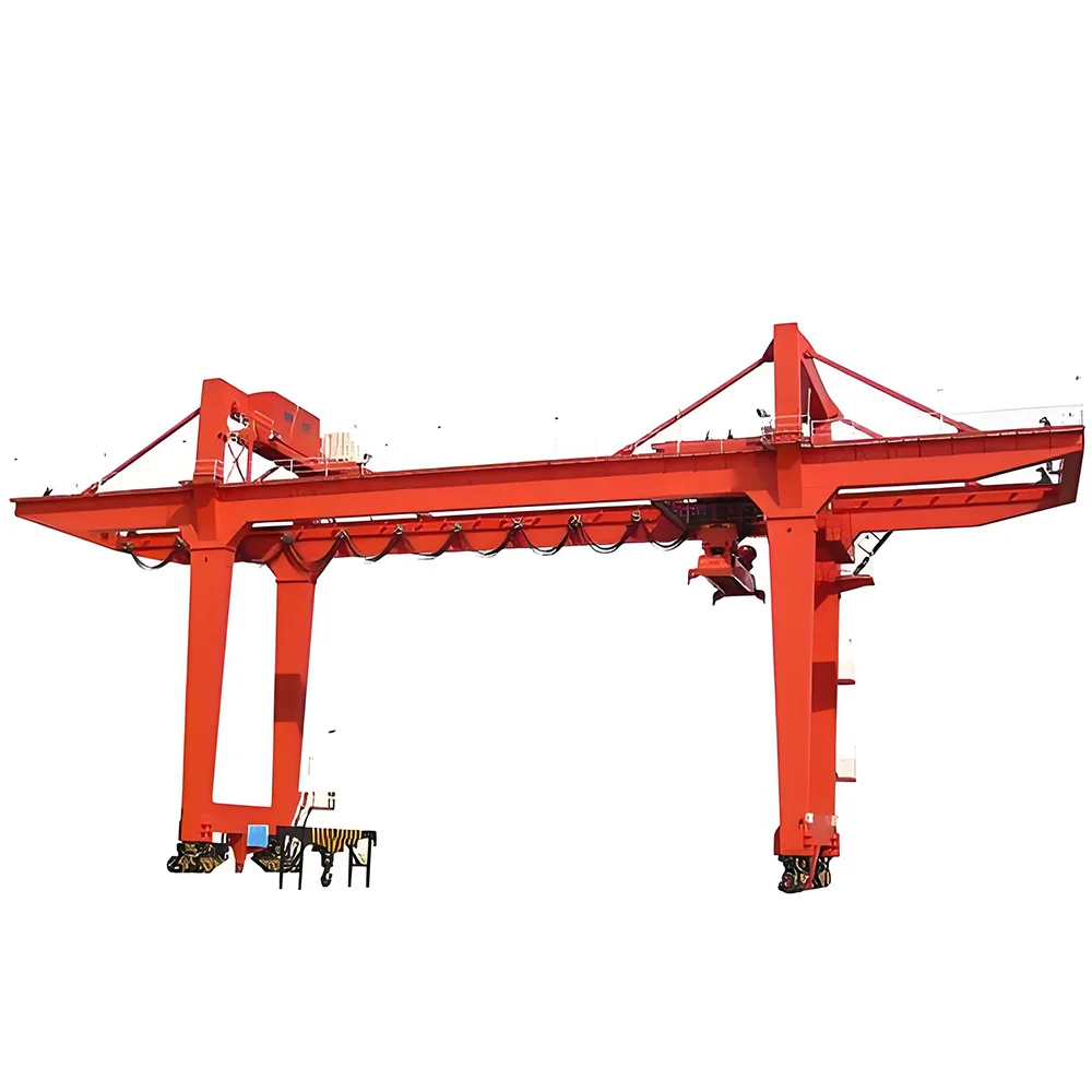 30T Heavy Duty Cabin Control Electric Double Girder Outdoor Gantry Crane