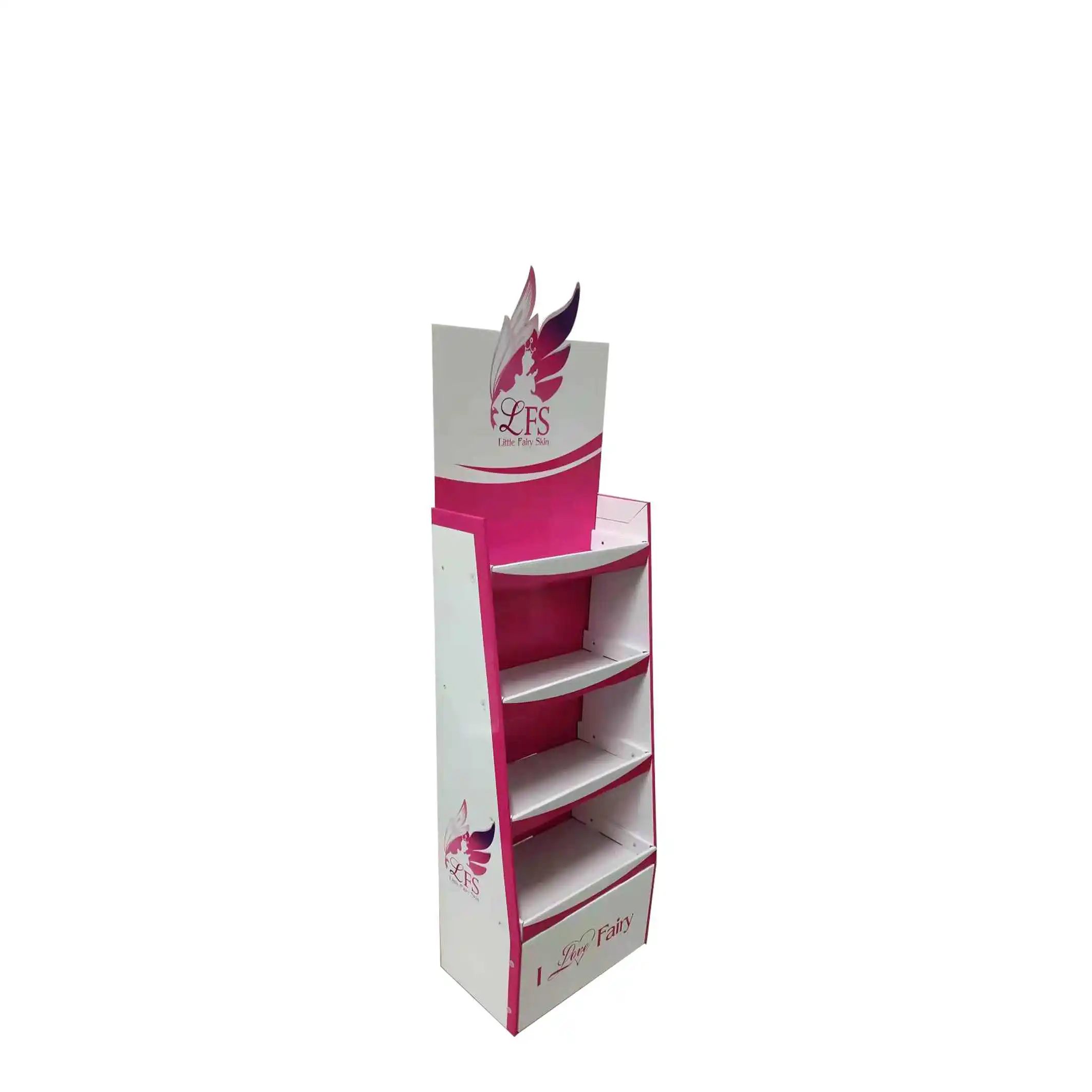 2022 New Technology Professional Manufacturing Paper Exhibition Stand Food Display Rack