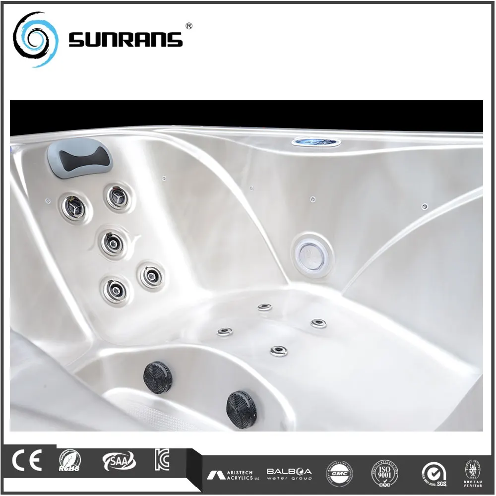 Sunrans new design bathtub whirlpool outdoor spa with Balboa control system