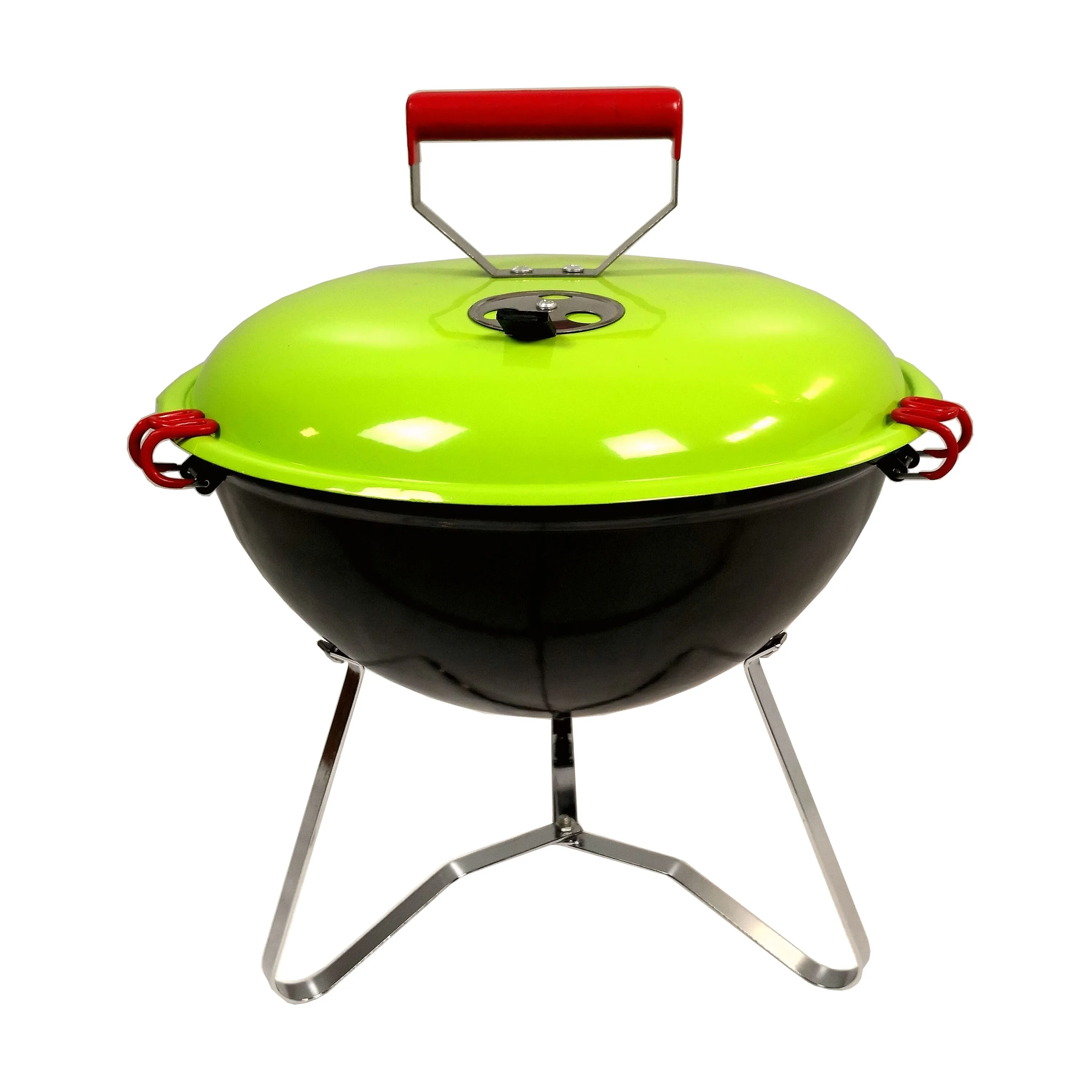 14' Round type charcoal bbq grill for camping