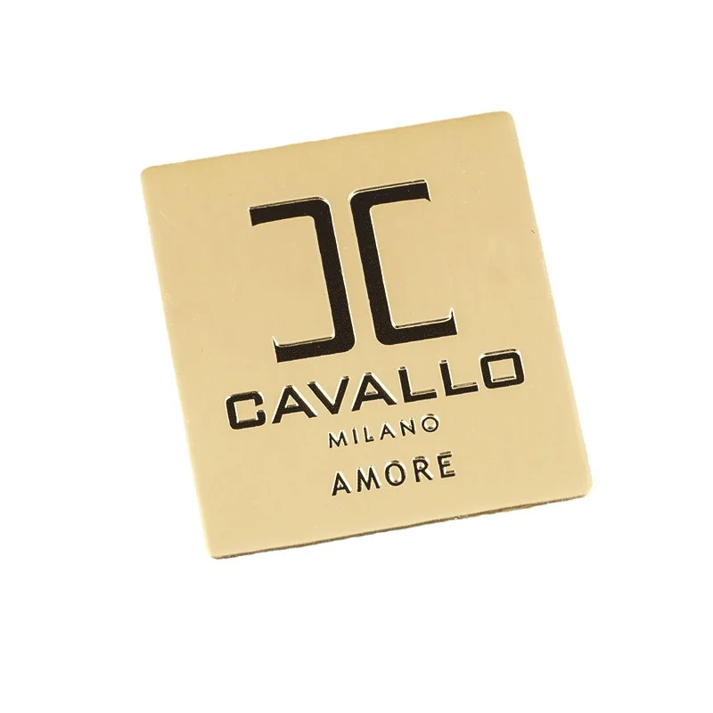 Nameplate Label High Quality Anodised Aluminium Stainless Steel Gold Customized Logo Sculpture Metal Nameplate Plastic Nameplate