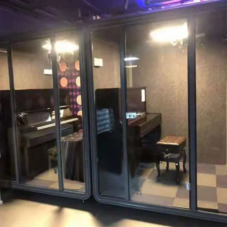 Multipurpose Glass Piano Music Soundproof Office Room 4-person Meeting Pod