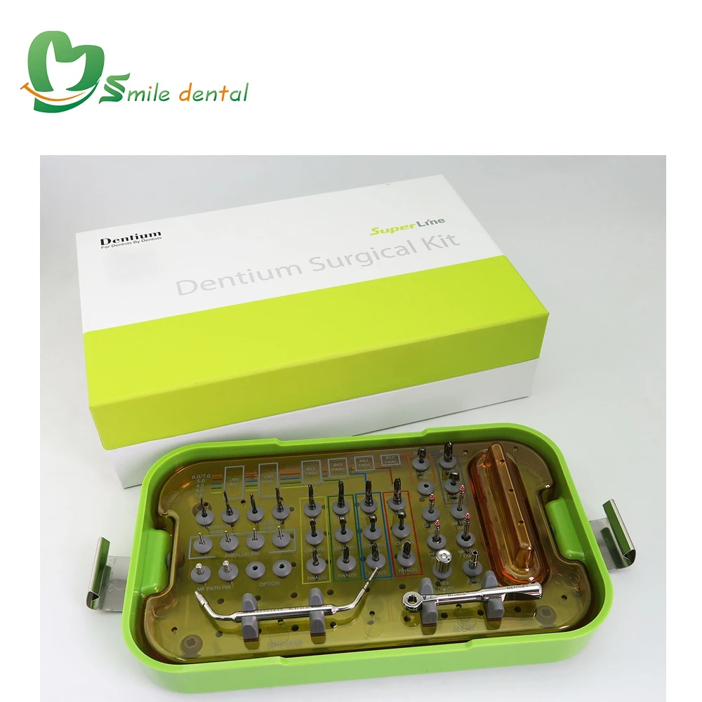 dental implant Surgical Kit (SuperLine & Implantium)
