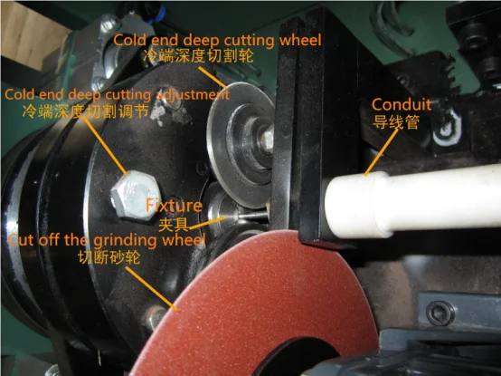 MICC LED display Straightening & Cutting Machine for MI Cable (HAN-999) Good reproducibility of the electrical properties