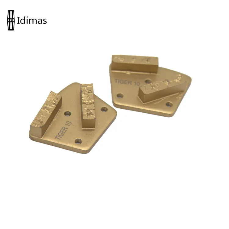 Diamond Grinding Shoes Split PCD Segments Concrete Diamond Grinding for Concrete Floor