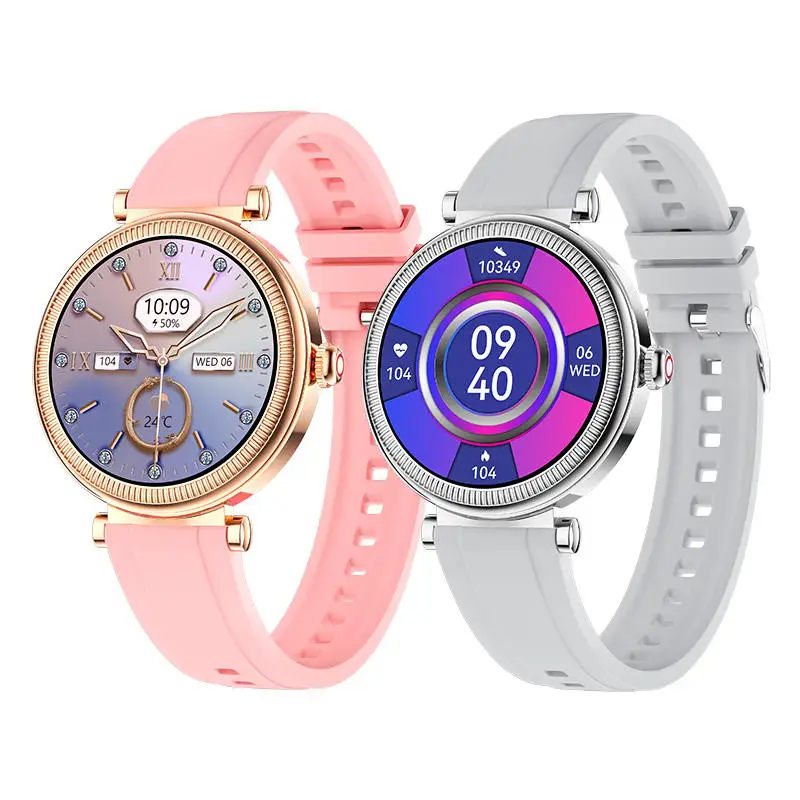 1.27inch Screen CF37 Smart Watch Message Reminder BT Call Health Monitoring AI Voice Assistant Women Fashion Smartwatch