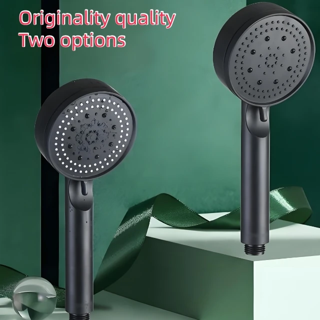 Mode Adjustable Multifunctional Brass Shower Head Large Modern ABS Sprinkler Handheld Massage Modern Bathroom Accessory Set