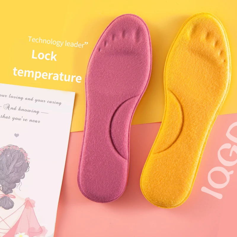 Soft Winter Sport Shoe Pad Constant Temperature Heating Warm Memory Foam Arch Support Insoles Self Heated Thermal Insoles