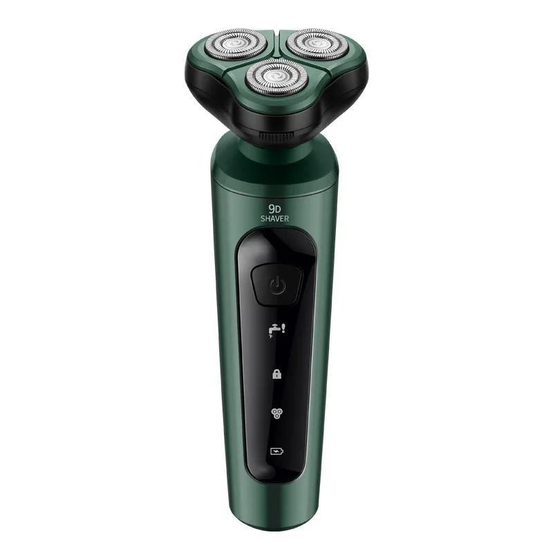 Factory Direct Sale 2024 USB Rotary Shaver Safety Travel Beard Razor Beauty Strong Power 9D Shaver