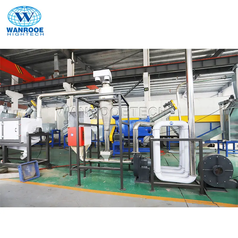 PNQT Коммерческая линия для мытья ПЭТ хлопьев для пластиковых бутылок