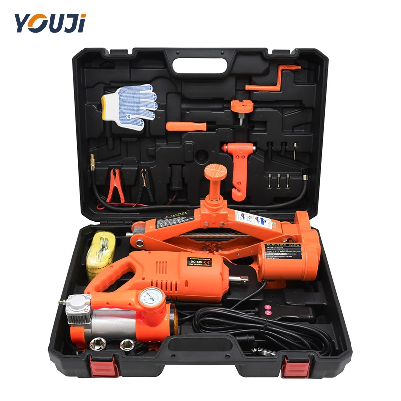 Hot Sell Multi-Functional Electric Car Jack Tire Removal 3 In 1 Electric Car Hydraulic Floor Jack 1-10t For Other Car Tools