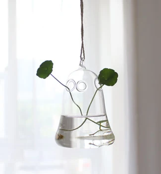 Free Shipping Metal Frame Air Plants Succulent Planters Large Terrarium Hanging Glass Vase