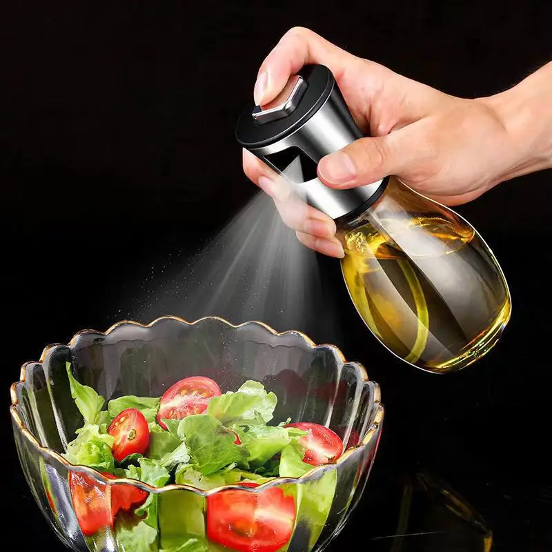 Refillable Food Grade Oil Vinegar Spritzer Spray Kitchen Tool Olive Oil Sprayer Mister Olive Oil Spray Bottle