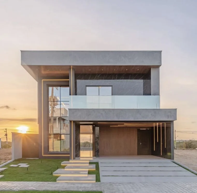 Luxury sea view sun and beach villa Prefabricated modular homes