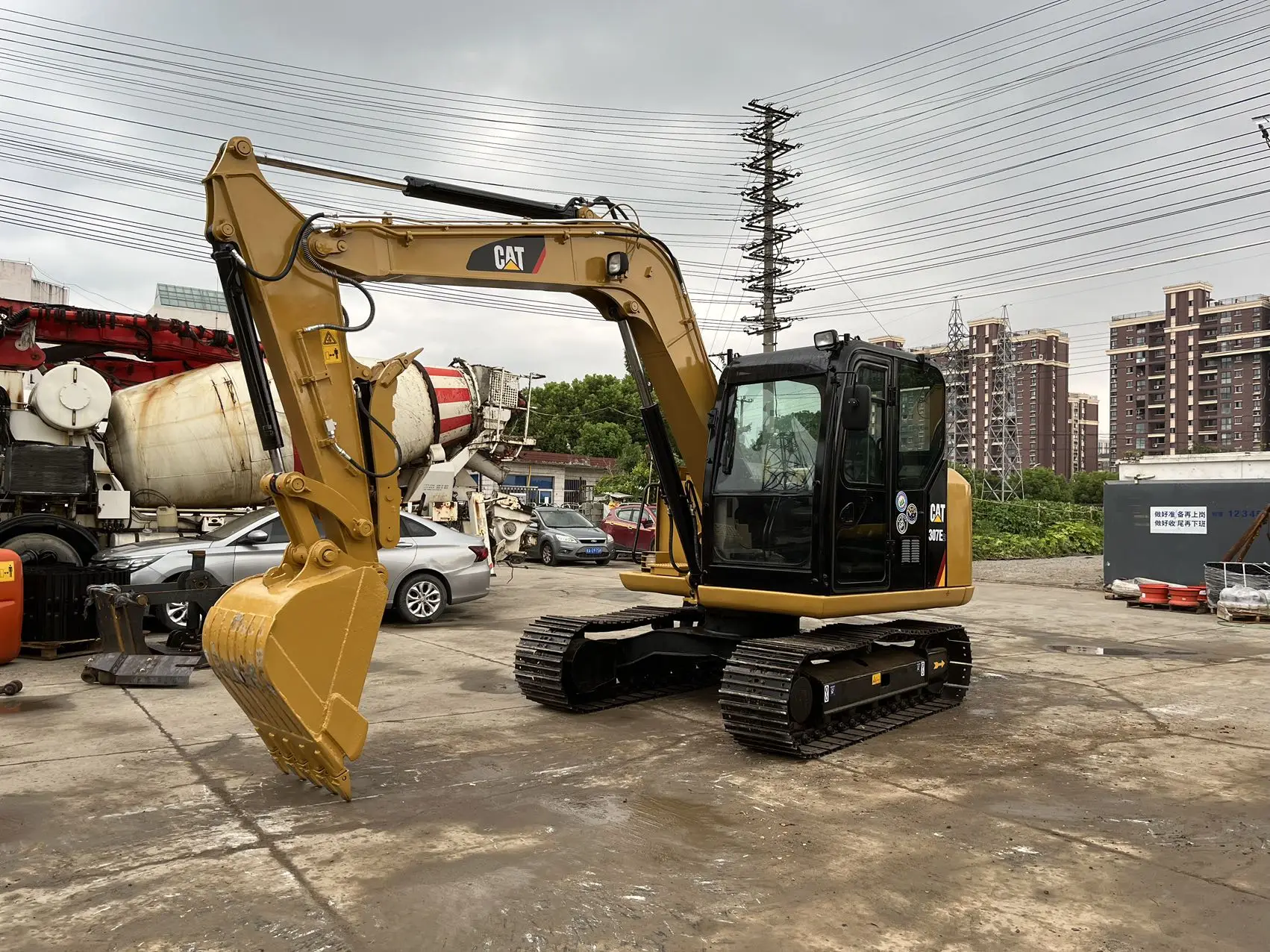 Китай лидер продаж японский экскаватор Caterpillar 307E2 для продажи в Шанхае хорошее качество низкая цена гидравлическая машина