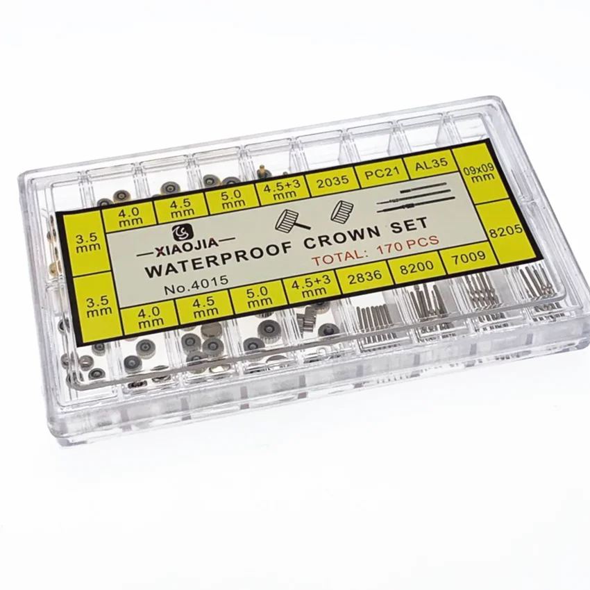 
Watch Parts Metal Waterproof Crown Set and Watch the stem Set 