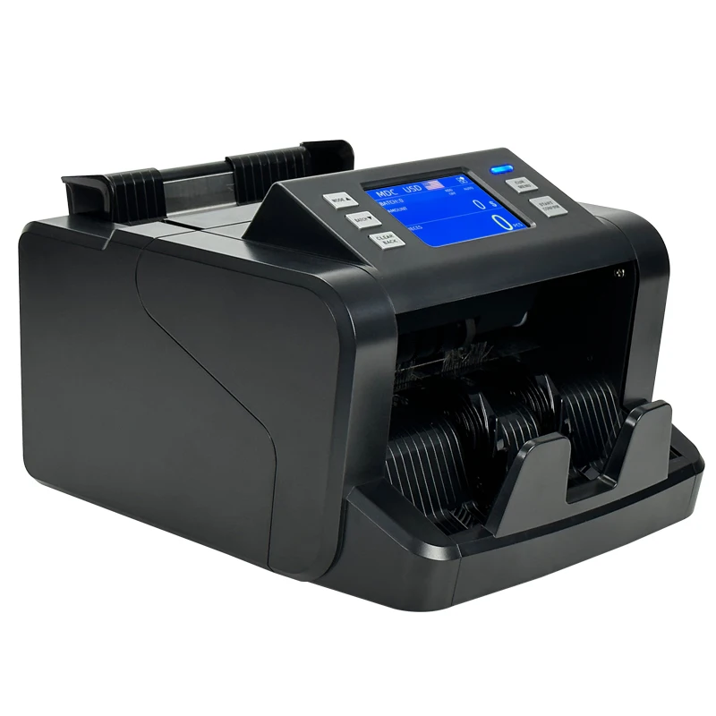 TFT Touch Display Single CIS Mixed Value Amount Bill Notes Counter MDC/SDC Counting Mode Vietnam /Thailand THB Money Calculator