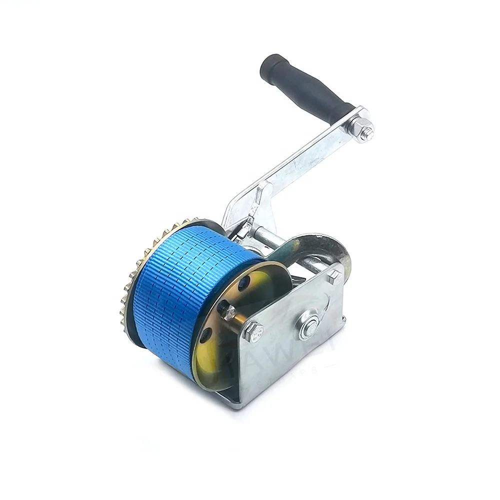 portable light duty small handwinch manual boat winch