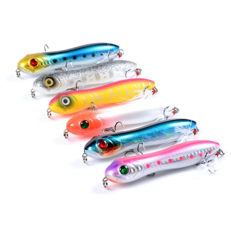 Настраиваемые уличные снасти 100 мм, 16,2 г, поверхностная палочка, кальмар, 0 как ловить приманку для ловли тунца с упаковкой